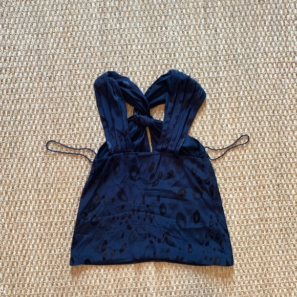 NWOT | Alexis Kezia Top in Navy | SZ Small - Picture 6 of 8